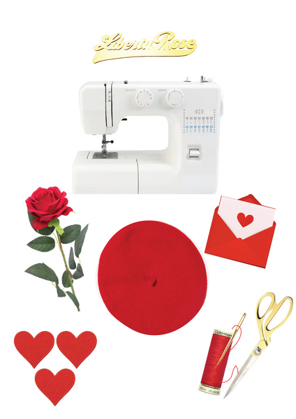 GALENTINES - LEARN TO SEW A BERET WORKSHOP - HALF DAY