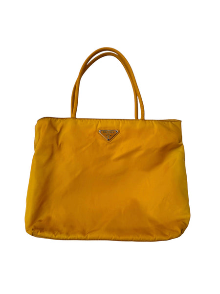UPCYCLED - YELLOW NYLON PRADA SET