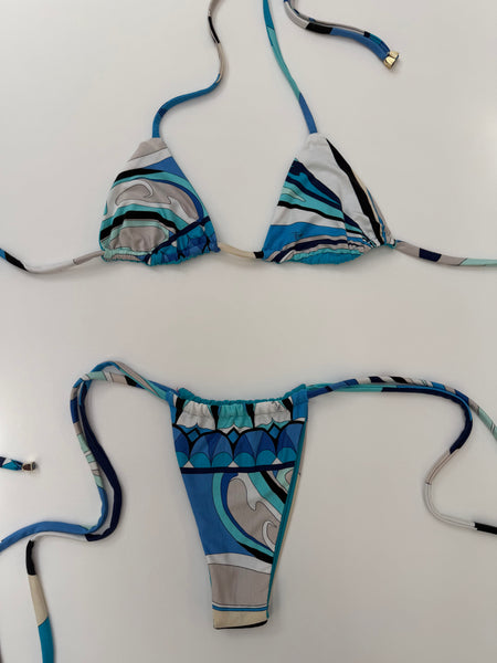 PUCCI - TRIANGLE BIKINI SET S/M