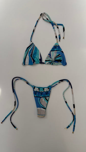 PUCCI - TRIANGLE BIKINI SET S/M