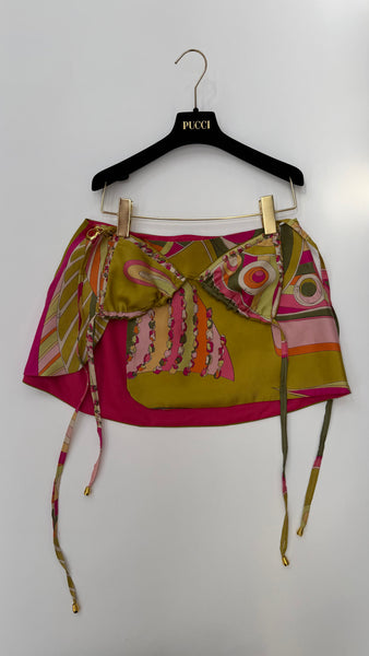 PUCCI - SILK BIKINI 2 PIECE - S/M