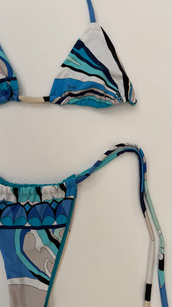PUCCI - TRIANGLE BIKINI SET S/M