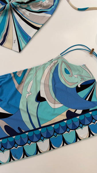 PUCCI - TRIANGLE HALTER TOP ONLY - L/XL