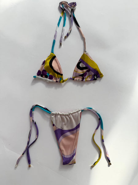 PUCCI - UPCYCLED BIKINI S/M