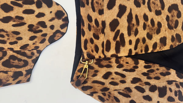 UPCYCLED -  DOLCE & GABBANA LEOPARD SET
