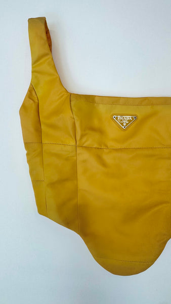 UPCYCLED - YELLOW NYLON PRADA SET