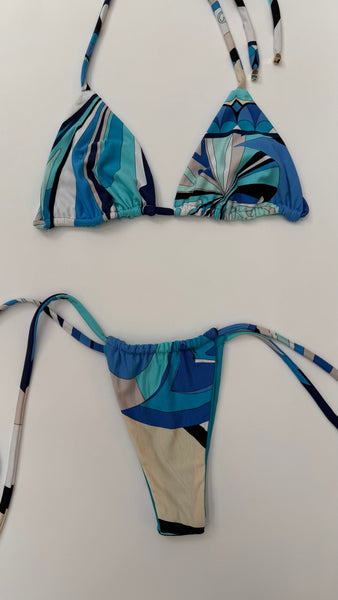 PUCCI - TRIANGLE BIKINI SET S/M