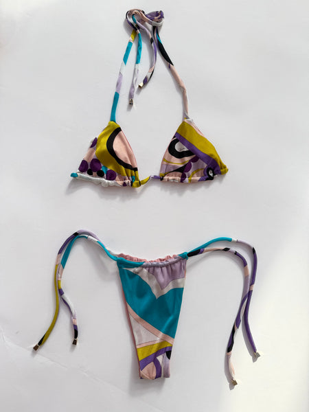 PUCCI - UPCYCLED BIKINI S/M