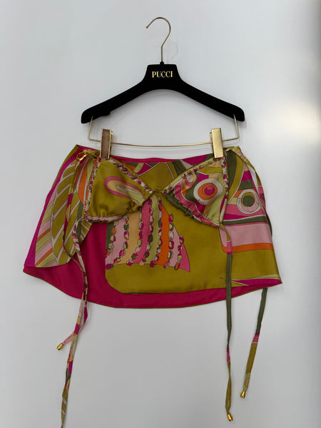 PUCCI - SILK BIKINI 2 PIECE - S/M