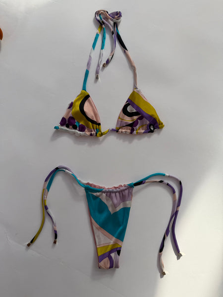 PUCCI - UPCYCLED BIKINI S/M