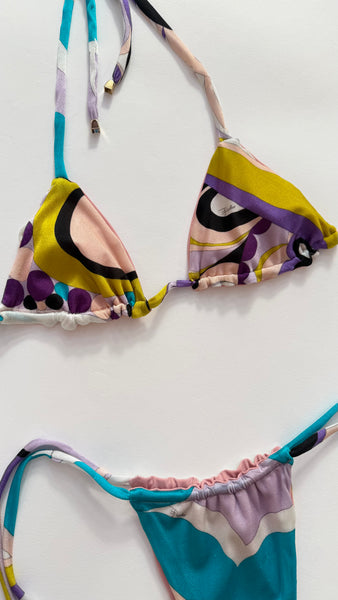 PUCCI - UPCYCLED BIKINI S/M