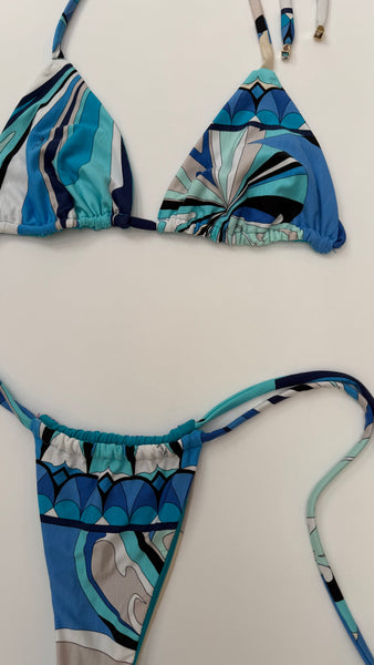 PUCCI - TRIANGLE BIKINI SET S/M
