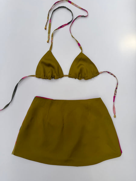PUCCI - SILK BIKINI 2 PIECE - S/M