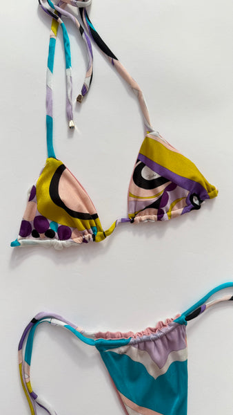 PUCCI - UPCYCLED BIKINI S/M