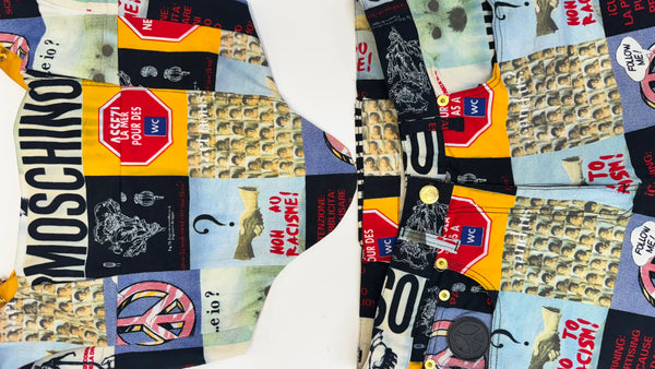 UPCYCLED  - MOSCHINO ‘SAY NO TO RACISM PRINT’ SET