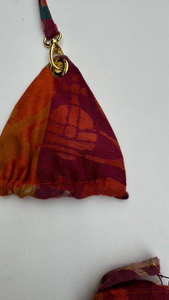 UPCYCLED - VIVIENNE WESTWOOD ORB WOVEN SARONG SET