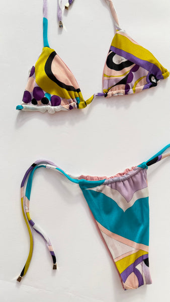 PUCCI - UPCYCLED BIKINI S/M