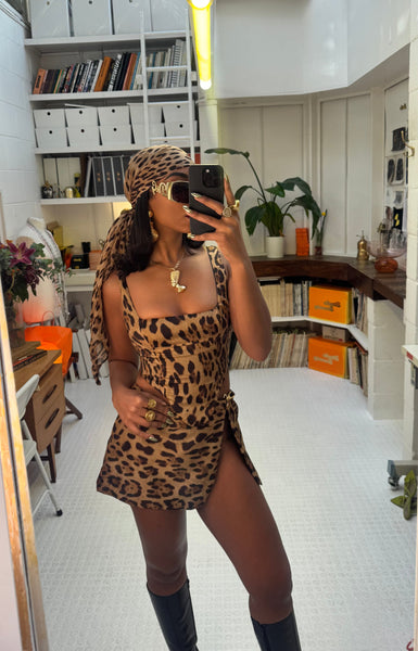 UPCYCLED -  DOLCE & GABBANA LEOPARD SET