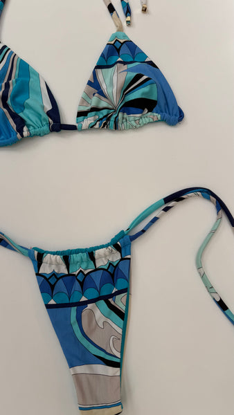 PUCCI - TRIANGLE BIKINI SET S/M