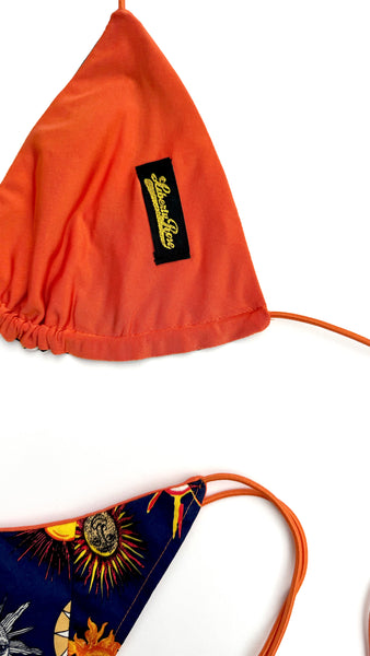 Moschino Smiley face / Sun Print Bikini Set