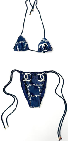 Upcycled Chanel Micro Bikini