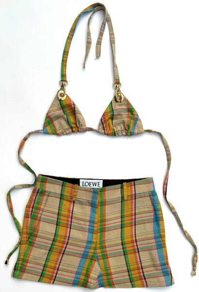 LOEWE Checked Matching Set