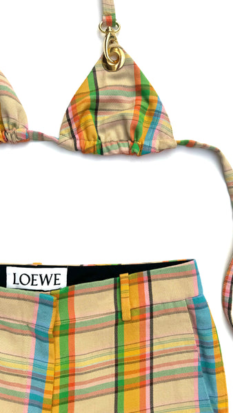 LOEWE Checked Matching Set