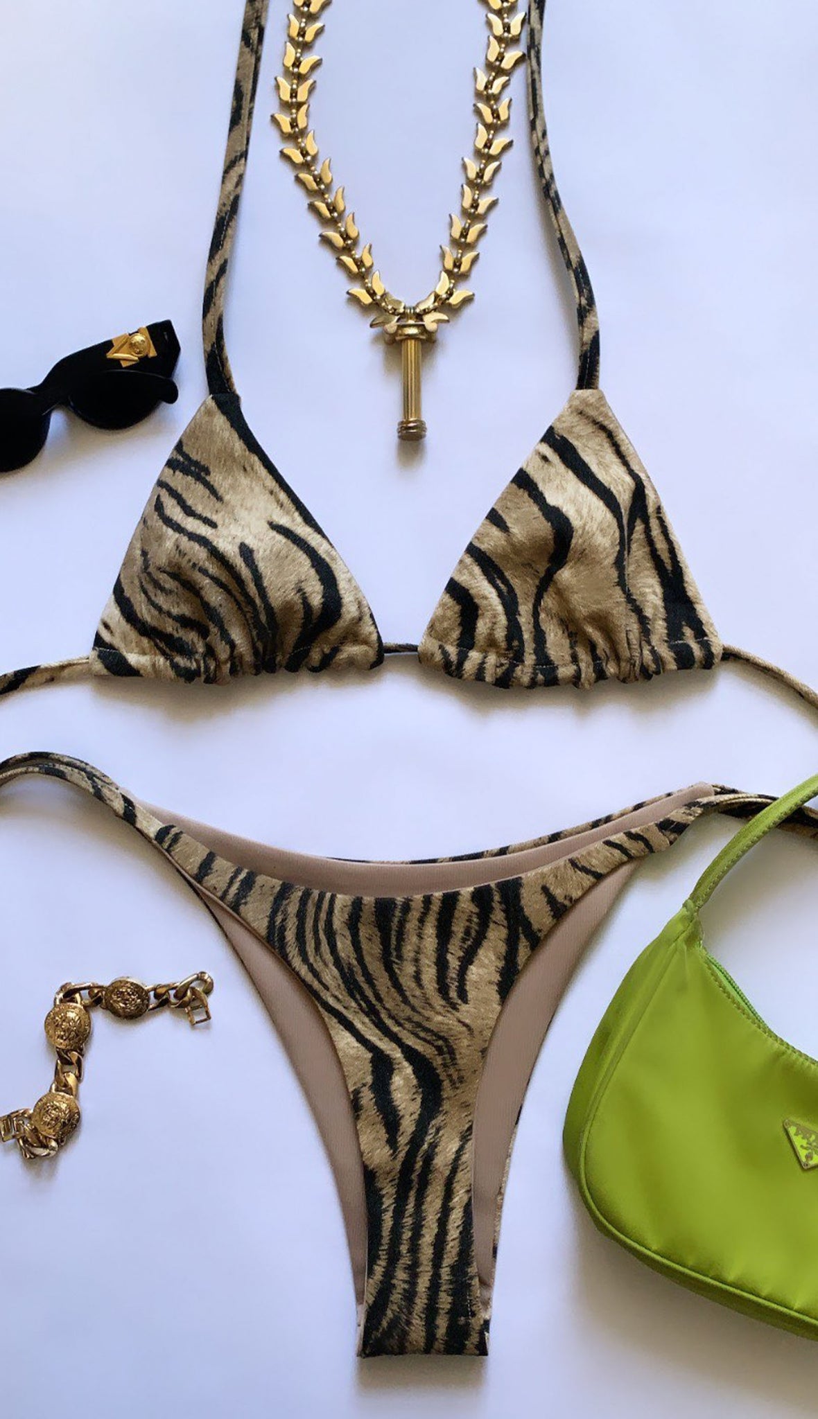 Zebra Print Bikini