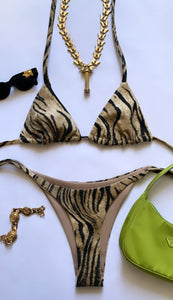 Zebra Print Bikini