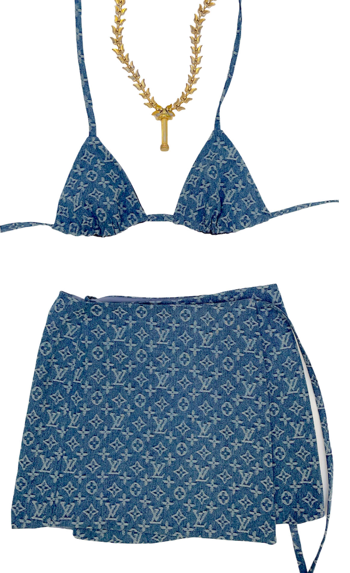 Louis Vuitton LV Monogram Two-Piece Set For Sale at 1stDibs