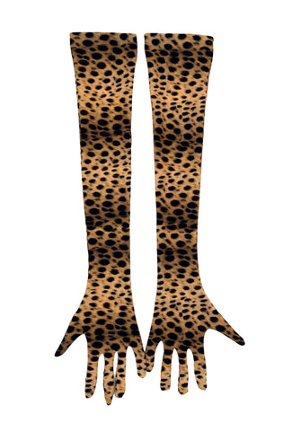 Leopard Print Gloves