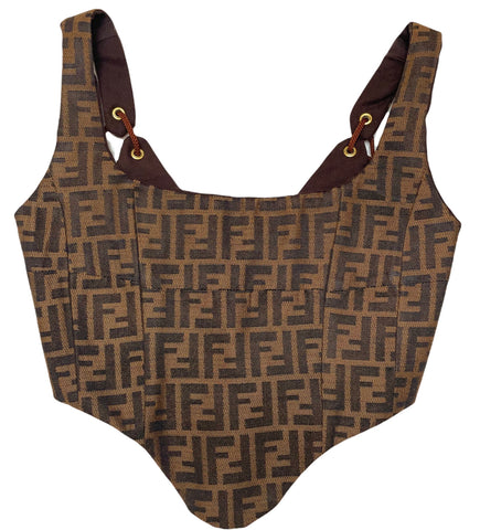 FF Monogram Corset Top