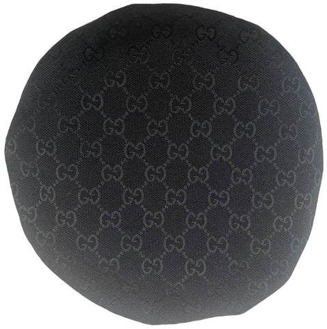 Black Monogram Beret